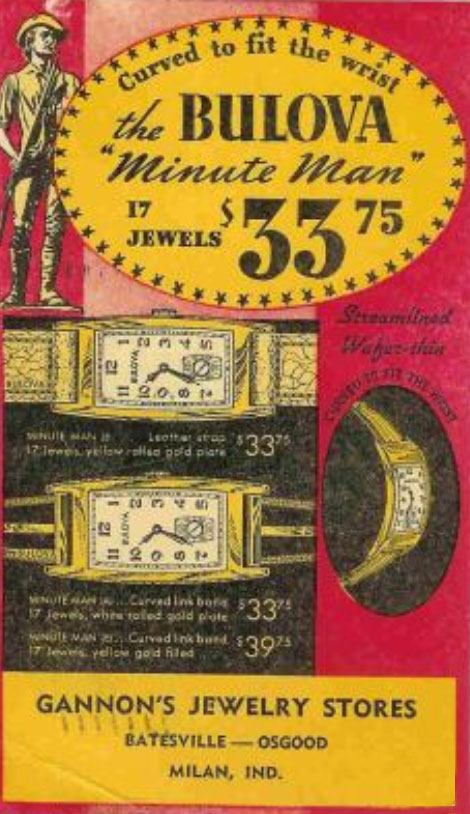 Bulova Minute Man