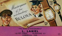 1946 Vintage Bulova Ad