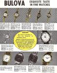 1962 Vintage Bulova Ad - Courtesy of William Smith