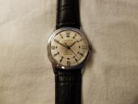 Direct frontal view of watch