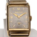 Bulova 14K 8AD 17J Wristwatch - Front