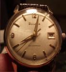 Date king 1964 Bulova watch