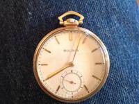SgtJCJ 1940 Bulova Pocket watch 08 30 2014