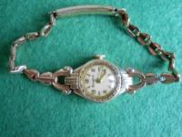 1939 Bulova watch Goddess of Time