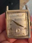 face of Bulova watch, with "Bulova Selfwinding"