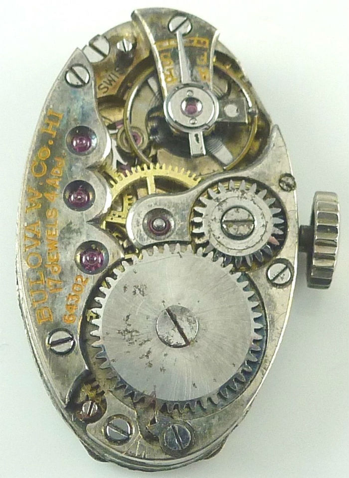 Bulova HI movement back