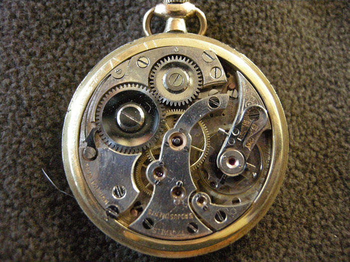 1923 Bulova pocket watch movement