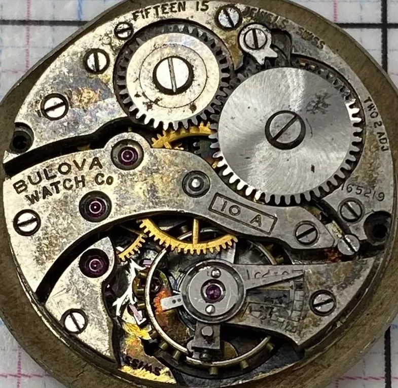 1925 Bulova 10A movement