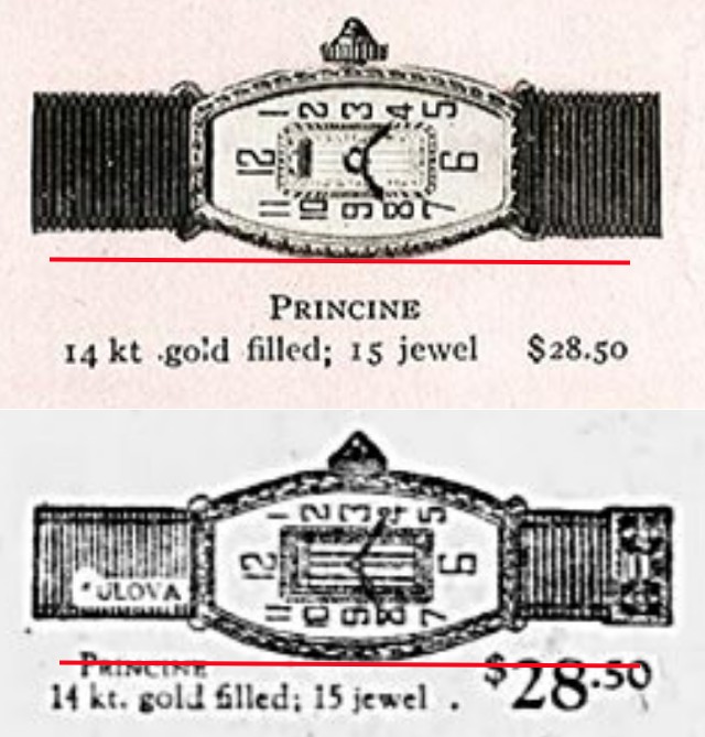 1925 Bulova Princine watch adverts