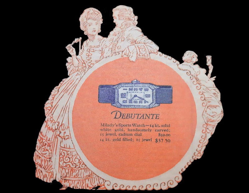 1926 Bulova Debutante Card