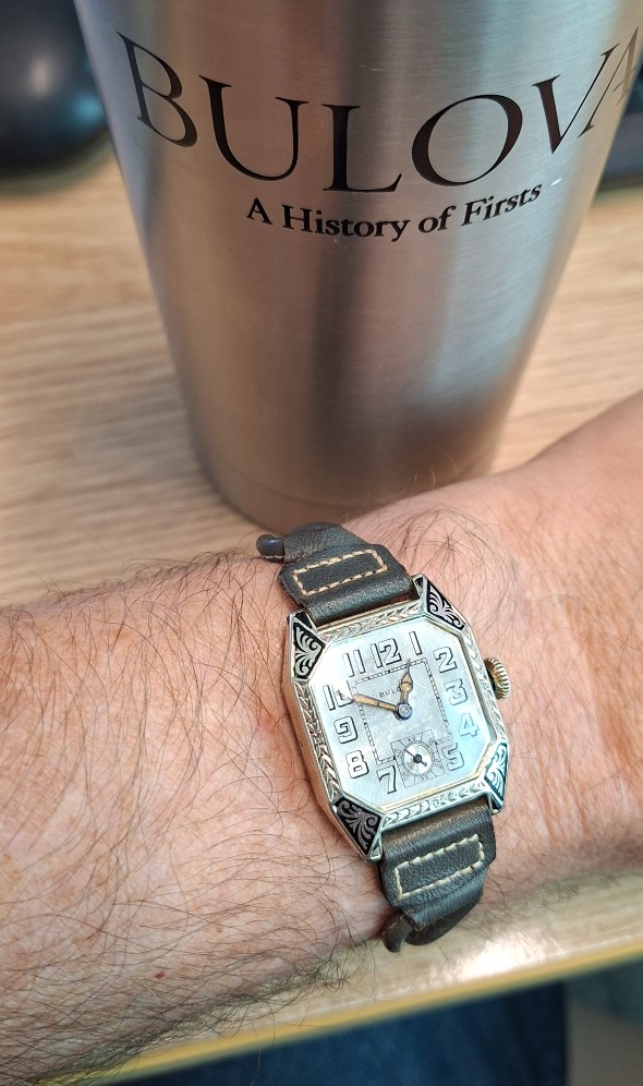 1927 Bulova Lone Eagle watch