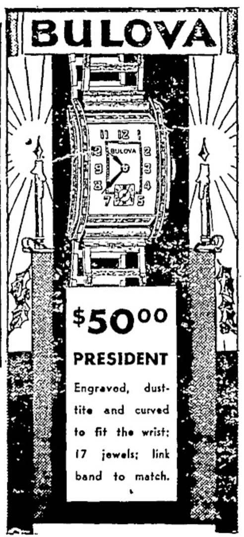 1930 Bulova President