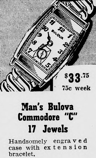 1940 Bulova Commodore "C"