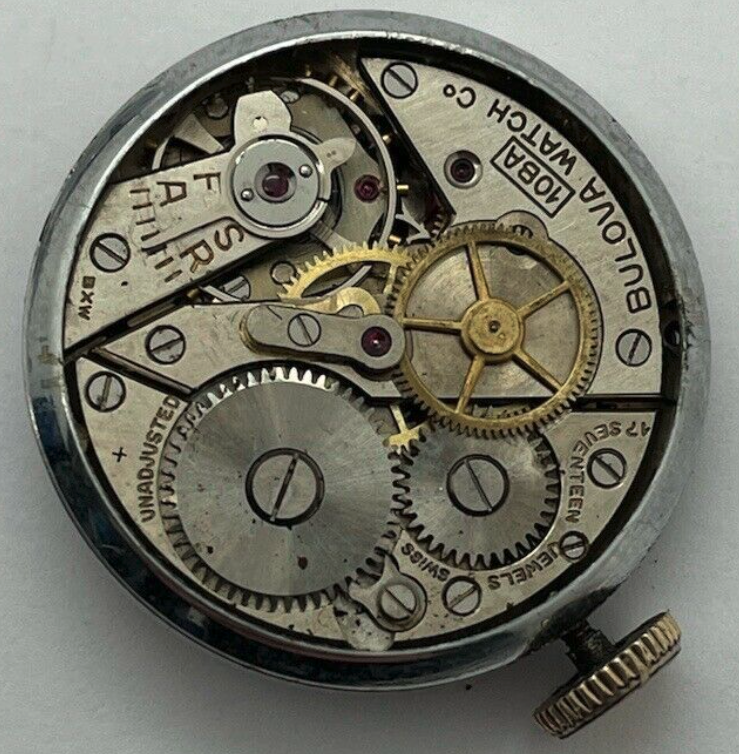 1943 Bulova 10BA movement