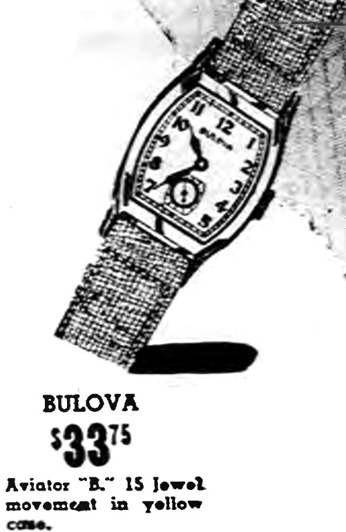 1946 Bulova Aviator "B"