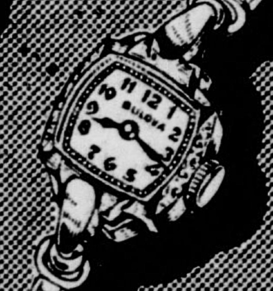 1952 Bulova Trudy watch advert