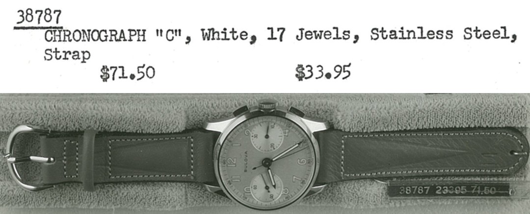 1953 Bulova Chronograph "C"