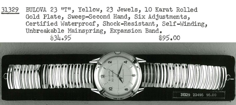 1957 Bulova 23 "T"