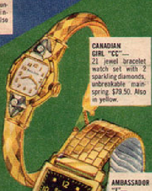 Bulova Canadian Girl "CC"