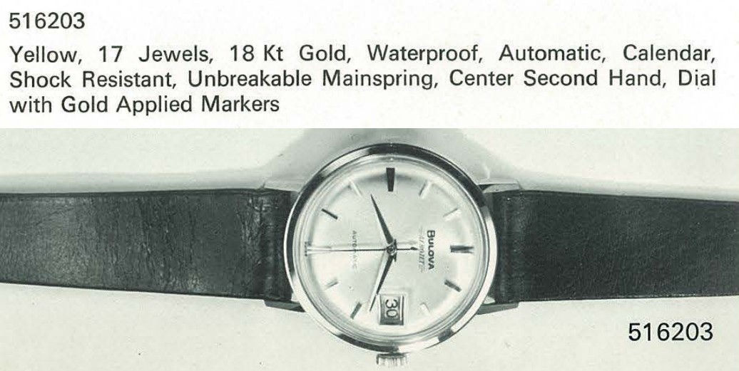 1964 Bulova Aerojet '516203'