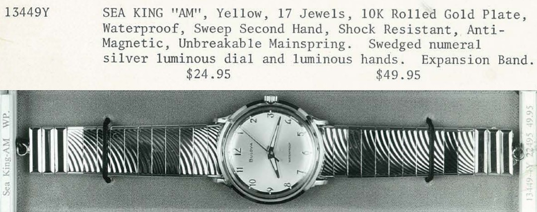 1967 Bulova Sea King "AM"