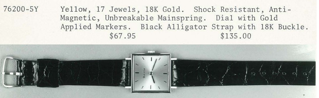 1967 Bulova Senator