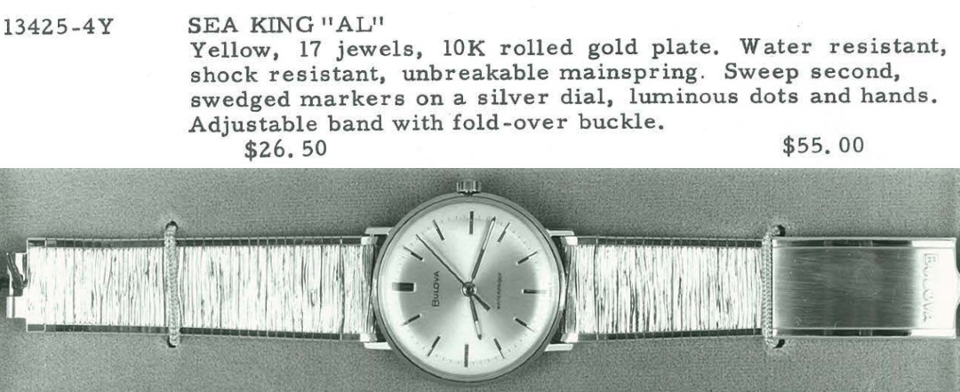 1970 Bulova Sea King "AL"