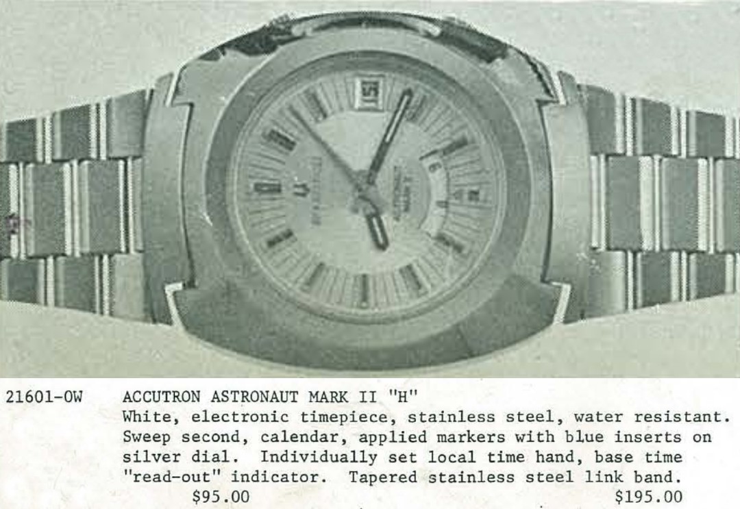 Bulova Accutron Astronaut Mark II