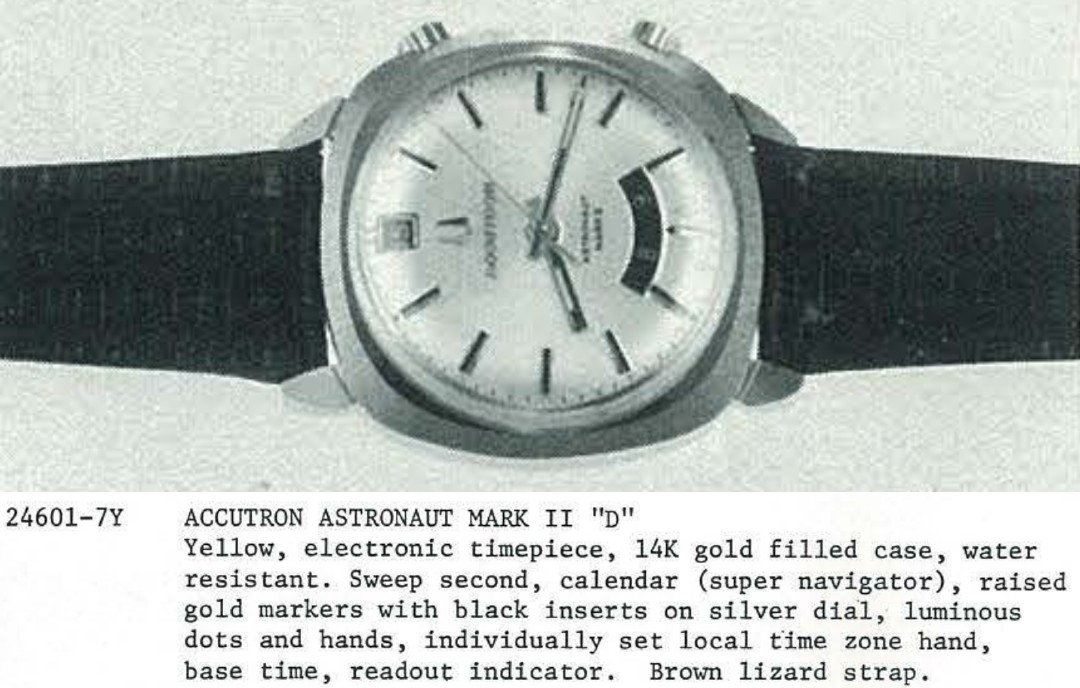 1873 Buova Accutron Astronaut Mark II "D"