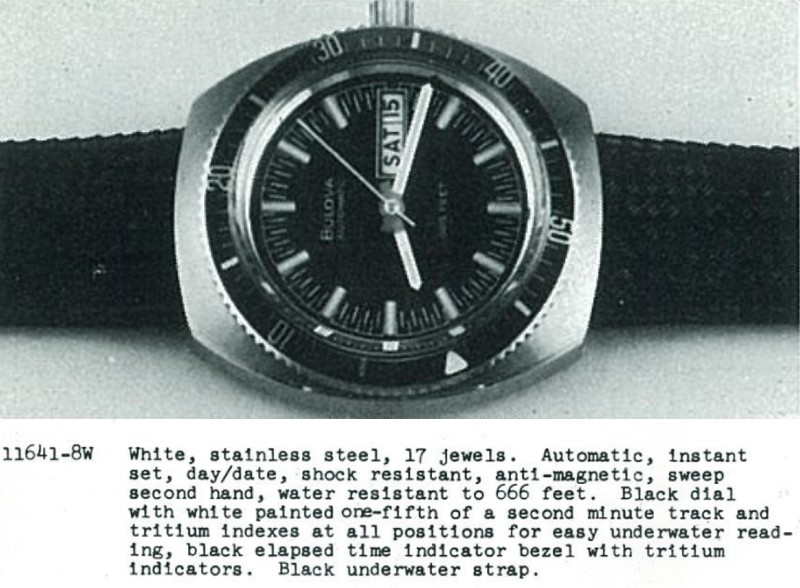 1973 Bulova Oceanographer