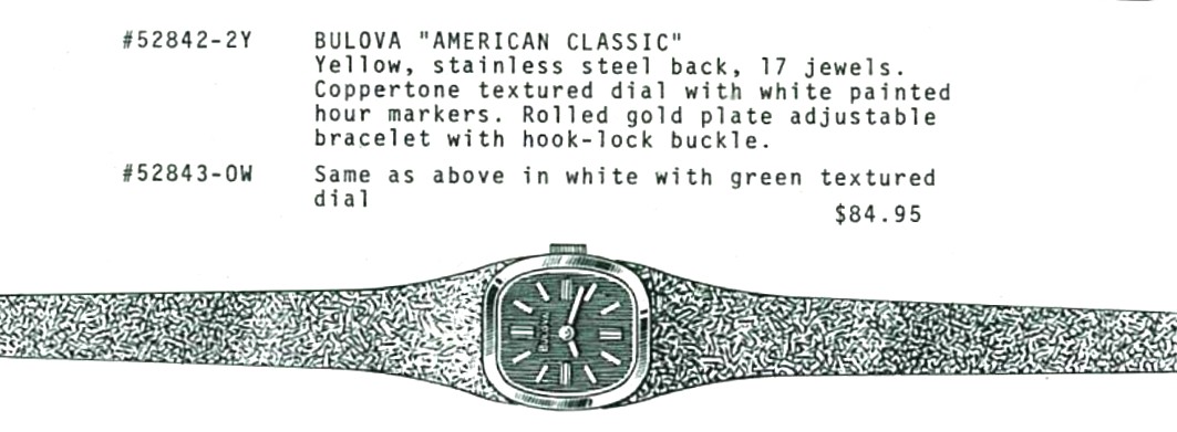 1976 Bulova American Classic