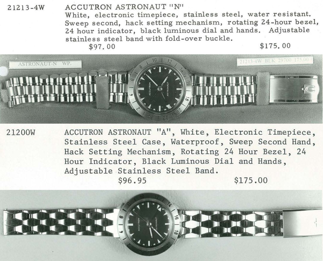 Accutron Astronaut "A" & "N"