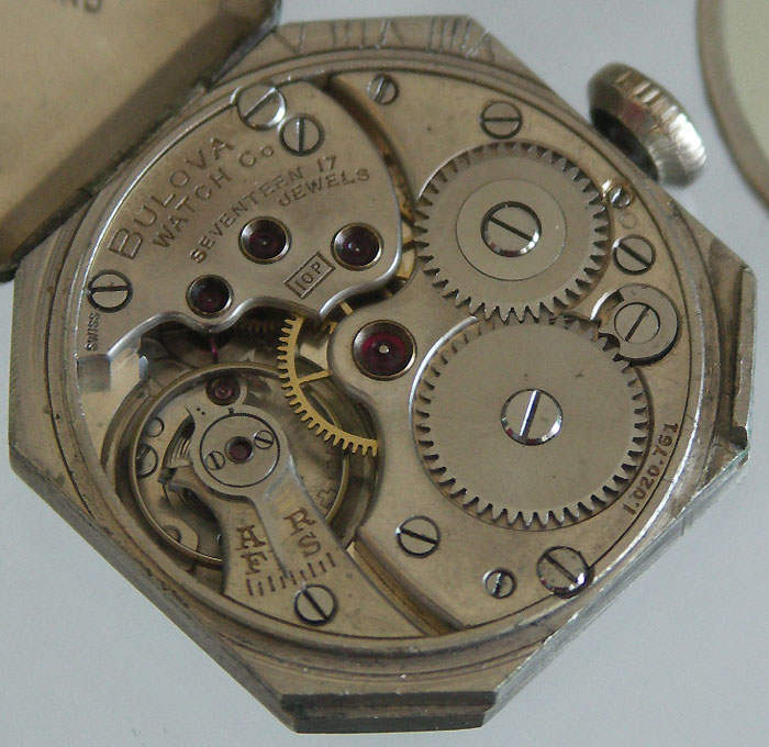 Bulova 10P watch movement