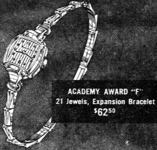 Bulova Academy Award 'F'