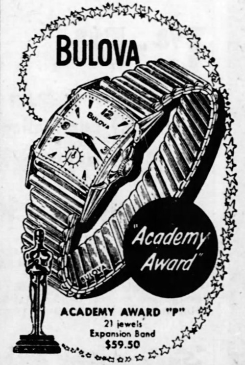 Bulova Academy Award 'P'