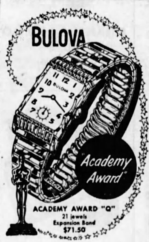 Bulova Academy Award 'Q'