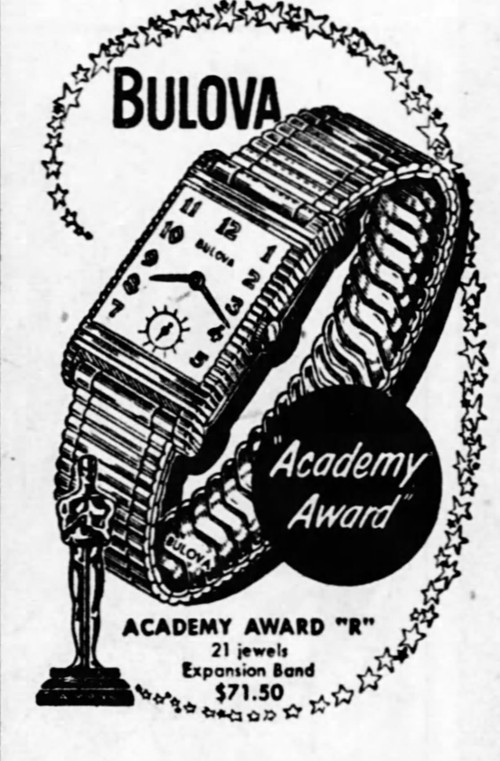 Bulova Academy Award 'R'