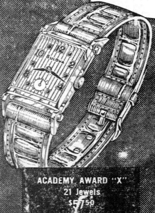 Bulova Academy Award 'X'