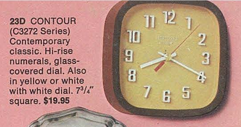 1982 Bulova Clock