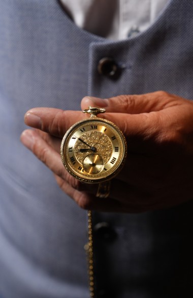 1920 Bulova Hudson Maxim pocket watch