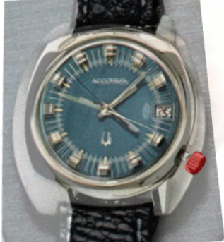 Bulova Accutron Calendar 'AM' case with a Accurton 261 movement