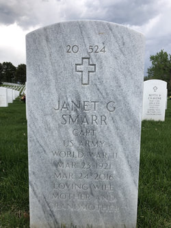 Janet Smarr Gravestone