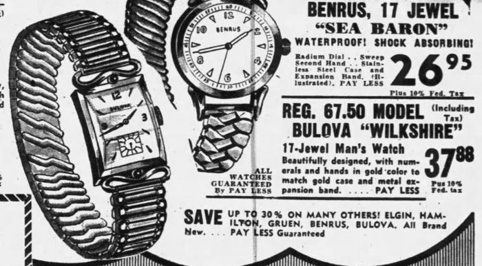 1952 Wilkshire ad