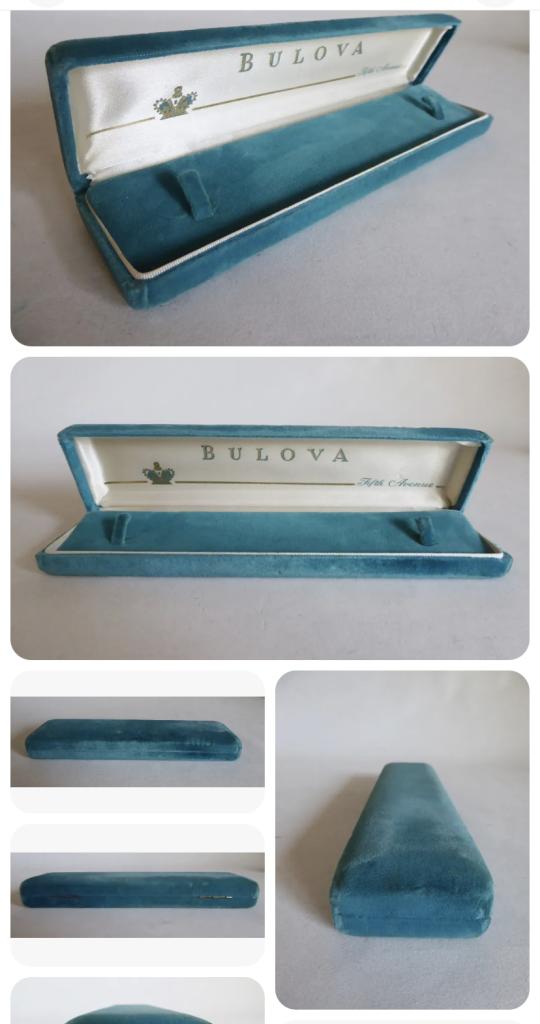 Bulova Fifth Avenue Box