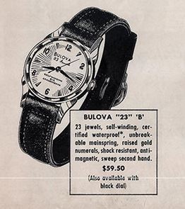 55 Bulova 23 B