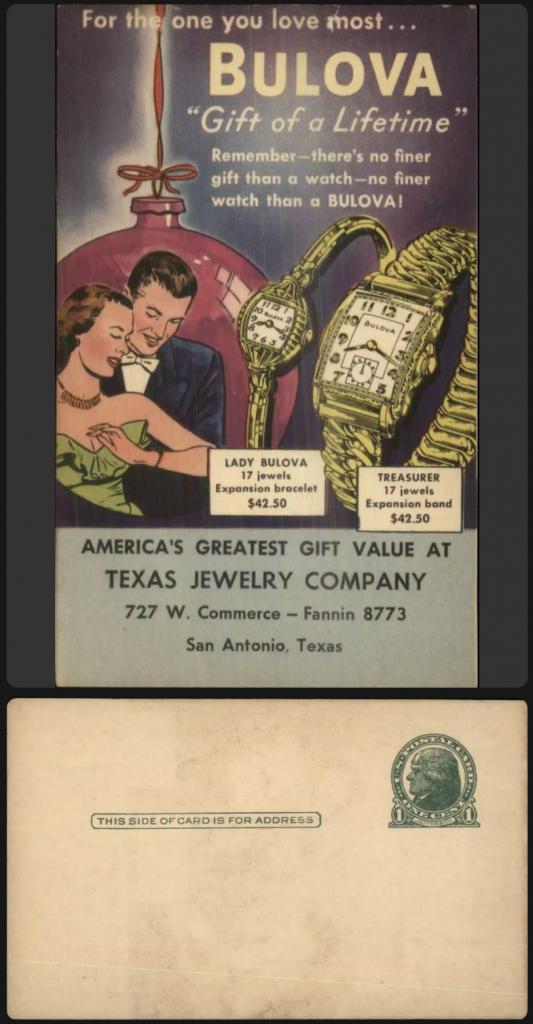 Lady Bulova Card