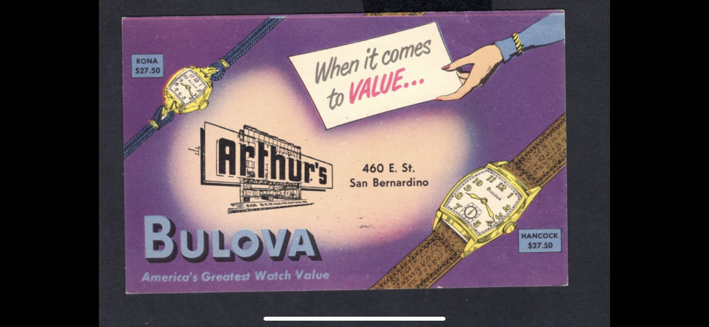 1956 Hancock Rona card