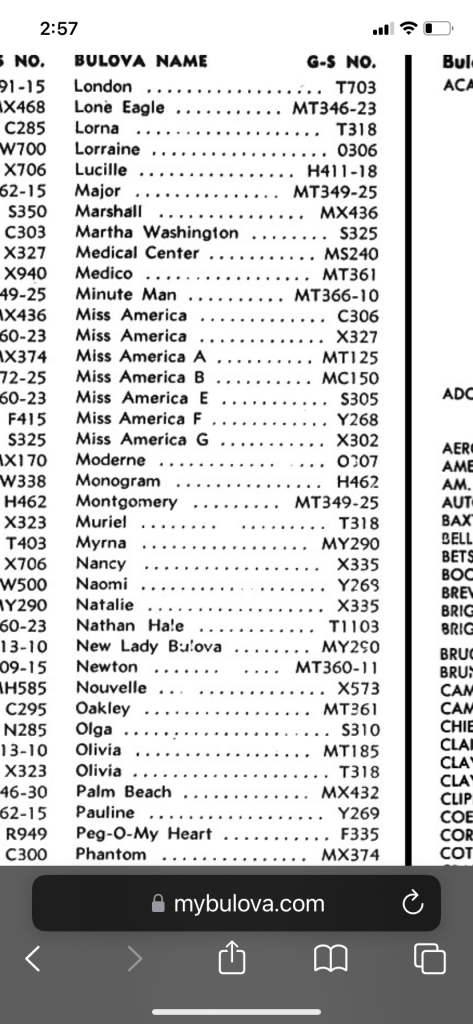 1943 GS catalog