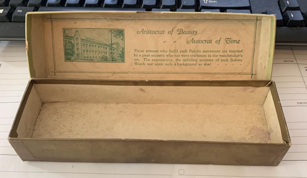Bulova box 20s