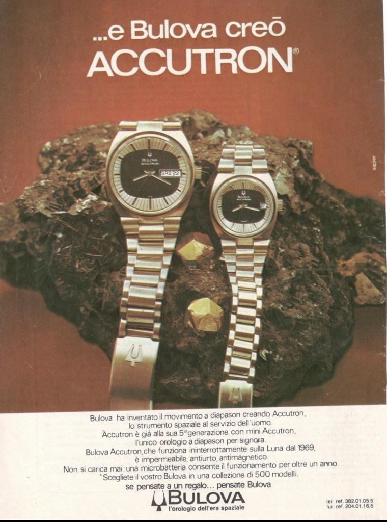 Italian Accutron Ad